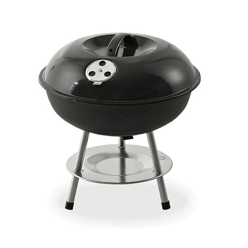 [000005020] BARBACOA DE PIE Ø35,5x40cm 3 PATAS. COLOR NEGRO EDM