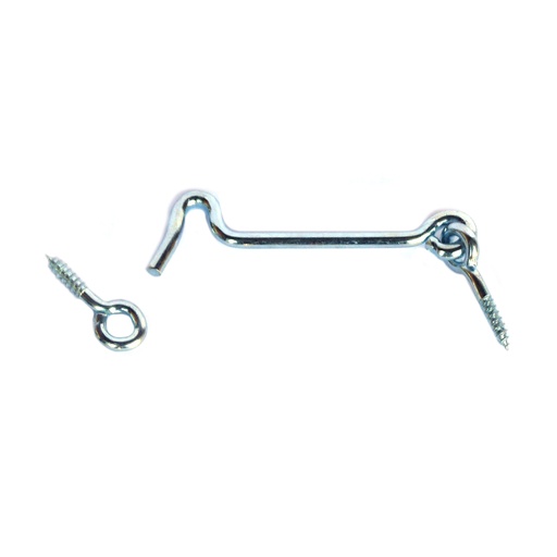[000005073] CAJA 50 unid. ALDABILLA DOBLE HEMBRILLA 75mm ZINC EDM