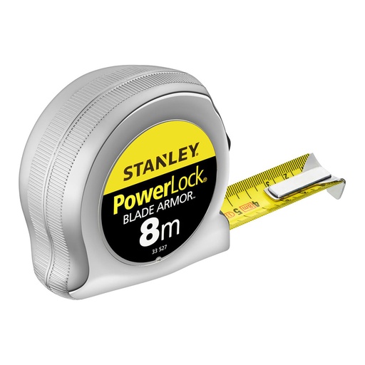 [000005074] ULT. UNIDADES FLEXÓMETRO POWERLOCK 8m x 25mm BLADE ARMOR 0-33-527 STANLEY
