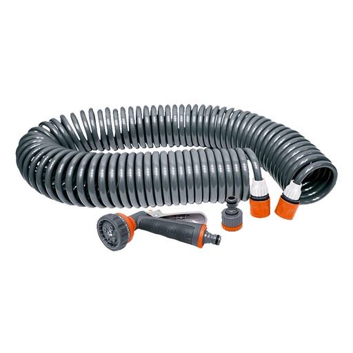 [000005123] KIT MANGUERA ESPIRAL  "RIEGA FACIL" LONGITUD TOTAL 15m EDM