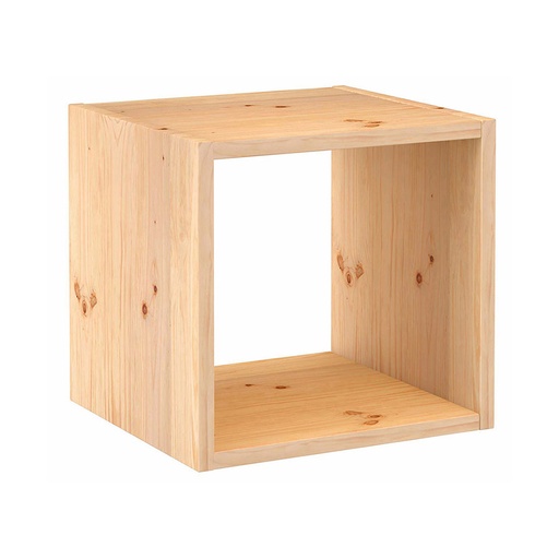 [000005124] ESTANTERIA MODULAR 1 CUBO DINAMIC PINO MACIZO 36,2x33x36,2cm ASTIGARRAGA