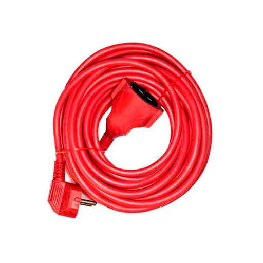 [000005209] PROLONGACION MANGUERA T/TL 25m 3x1,5mm FLEXIBLE ROJA EDM