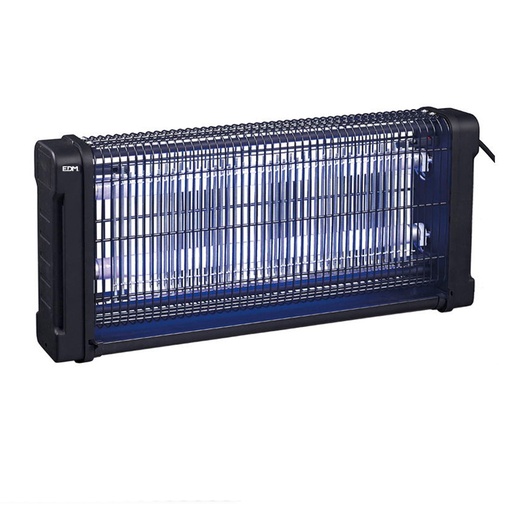 [000005220] EXTERMINADOR DE INSECTOS PROFESIONAL ELECTRONICO 2x10W 43,7x10x26,5cm 340° COLOR NEGRO EDM