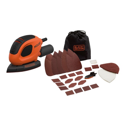 [000005231] LIJADORA DE DETALLE MOUSE 55W BEW230BC-QS BLACK+DECKER