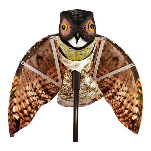 [000005247] BUHO AUYENTA AVES. CON ALAS 80x65cm MULTICOLOR. EDM