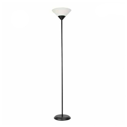 [000005267] LAMPARA DE PIE MODELO MIAMI COLOR NEGRO E27 60W EDM