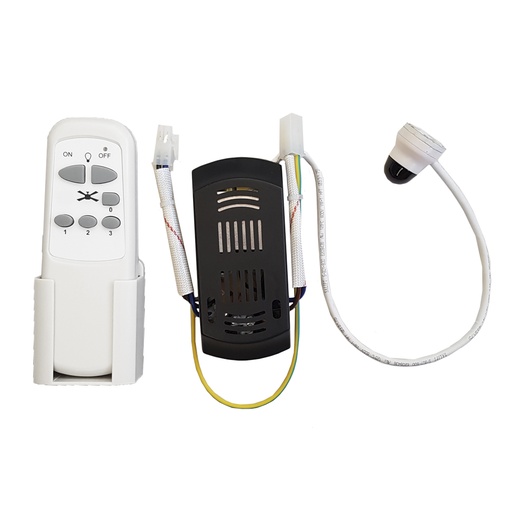 [000005287] RECAMBIO KIT VENTILADOR TECHO PARA 33988/33989/33806/33807/33803 MANDO Y RECEPTOR