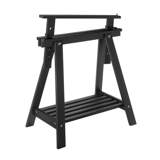 [000005321] CABALLETE ARCHITECT PINO MACIZO NEGRO ASTIGARRAGA