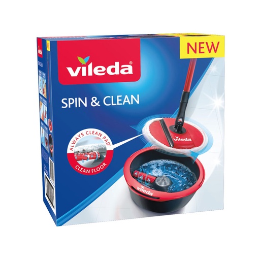 [000005351] FREGONA GIRATORIA SPIN & CLEAN VILEDA