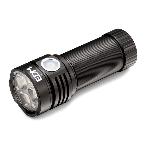 [000005356] LINTERNA LED FLASHLIGHT 3 LEDS OSRAM 30W 3300lm RECARGABLE. EDM