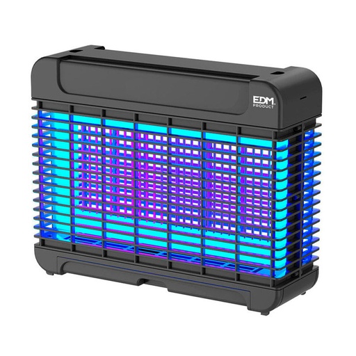 [000005470] EXTERMINADOR DE INSECTOS PROFESIONAL ELECTRONICO LED 10W 31,6x10x26,3cm COLOR NEGRO EDM