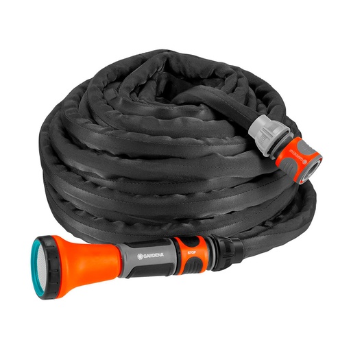 [000005552] KIT MANGUERA LIANO COLOR GRIS. LONGITUD 15m. GARDENA