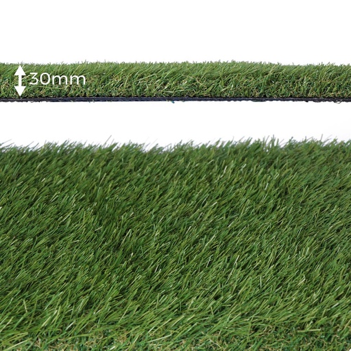 [000005694] CÉSPED ARTIFICIAL 30mm ROLLO 2x5m COLOR VERDE MODELO: GRACEFULL EDM
