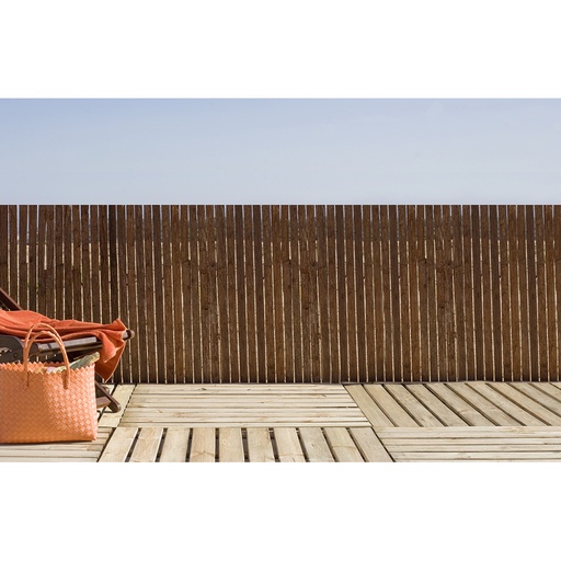 [000005784] CERCA DE CORTEZA DE PINO NATURAL MILWAUKEE 1x3m NORTENE