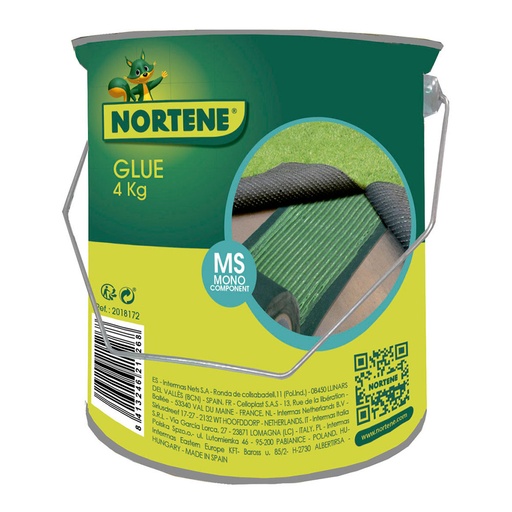 [000005792] COLA ESPECIAL PARA CÉSPED ARTIFICIAL GLUE 4kg NORTENE