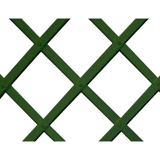 [000005806] TRELLIFLEX CELOSIA DE PLASTICO 0,5x1,5m COLOR VERDE PERFIL DE LISTONES 22x6mm NORTENE