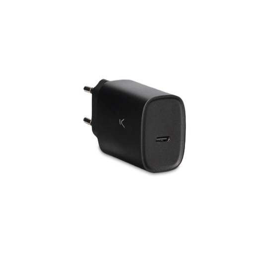 [000005830] Cargador de red Ksix, 25W, Programmable Power Supply (PPS) y Power Delivery, USB C