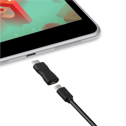 [000005832] Adaptador, conectores USB-C y Micro USB