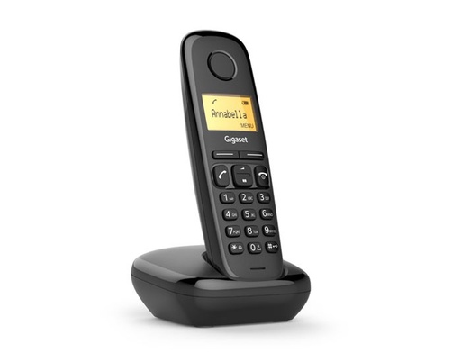 [000006039] GIGASET WIRELESS LANDLINE PHONE A170 BLACK (S30852-H2802-D201)