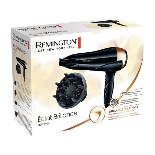 [000006044] REMINGTON ECLAT BRILLANCE HAIRDRYER  D6098 2200W IONIC
