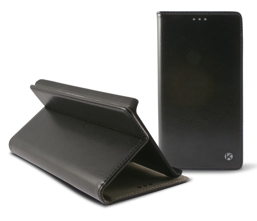 [000006263] Funda con tapa para Huawei G8, Rígida, Standing, Negro