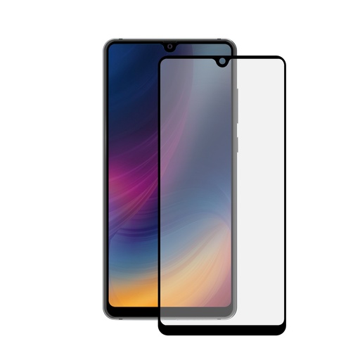 [000006295] Protector de pantalla para Huawei Mate 20, Vidrio templado, Grosor 0.33 mm, Negro