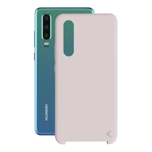 [000006315] Funda para Huawei P30, Semirrígida, Rosa