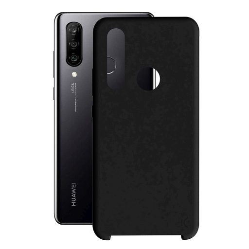 [000006318] Funda para Huawei P30 Lite, Semirrígida, Negro
