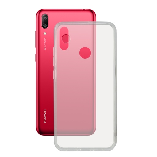[000006330] Funda para Huawei Y7 2019, Flexible, Transparente