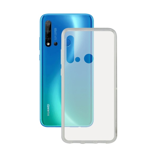 [000006336] Funda para Huawei Nova 5I, Semirrígida, Transparente