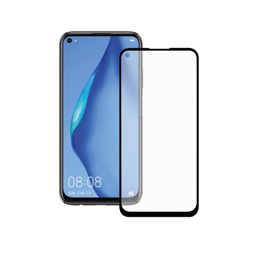 [000006361] Protector de pantalla para Huawei P40 LITE, Vidrio templado, Grosor 0,33 mm, Negro