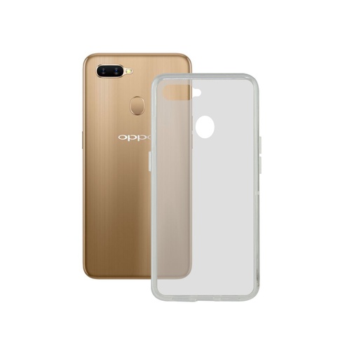 [000006364] Funda para Oppo A7, Flexible, Transparente