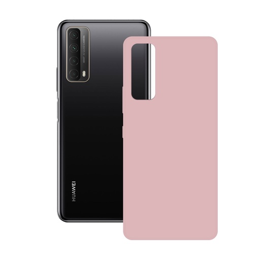 [000006381] Funda para Huawei PSMART 2021, Flexible, Rosa