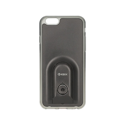 [000006393] Funda para iPhone 6, Bluetooth 3.0, Negro