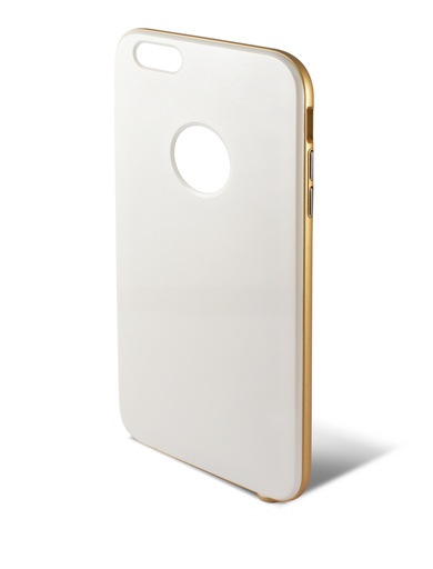 [000006401] Funda para iPhone 6 Plus, 6S Plus, Semirrígida, Blanco