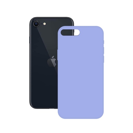 [000006409] Funda para iPhone SE 2022, SE 2020, 8 y 7, Semirrígida, Lavanda