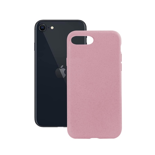 [000006414] Funda para iPhone SE 2022, SE 2020, 8 y 7, Pro, Flexible, Rosa