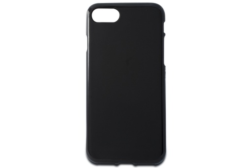[000006420] Funda para iPhone 7, 8, SE 2020, Semirrígida, Negro