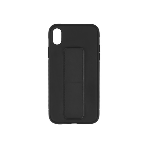 [000006448] Funda para iPhone X, XS, Semirrígida, Negro
