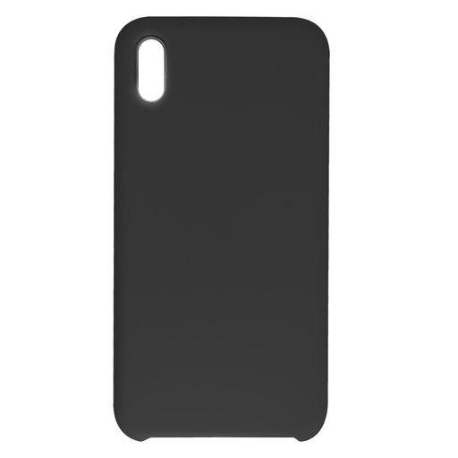 [000006474] Funda para iPhone XS Max, Semirrígida, Negro