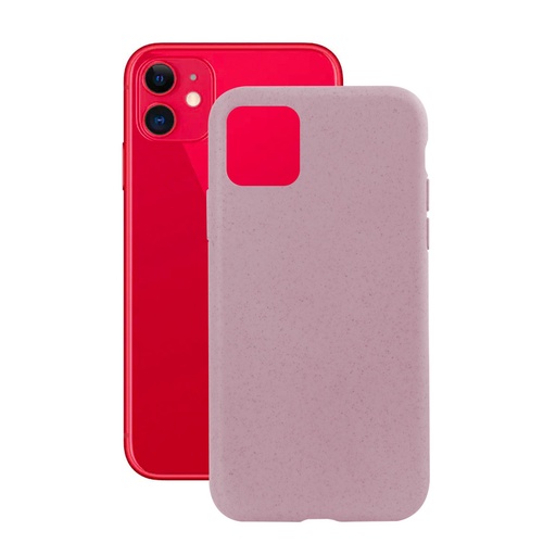 [000006506] Funda Ecológica para iPhone 11, Flexible, Rosa