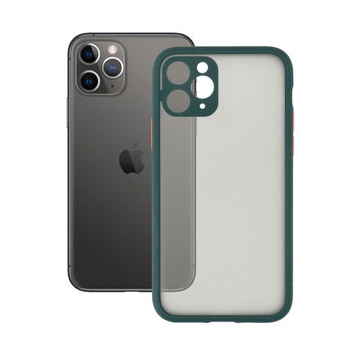 [000006507] Funda para iPhone 11, Semirrígida, Verde