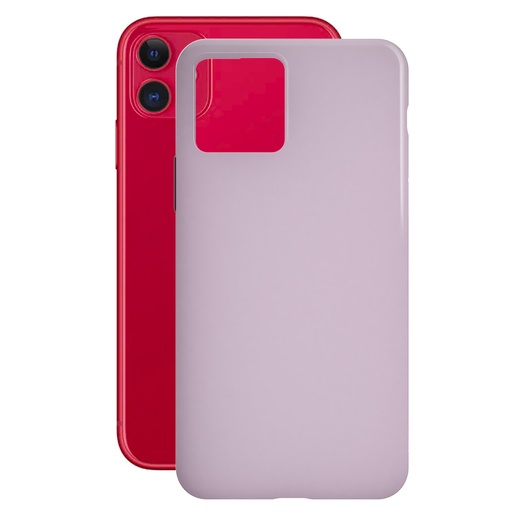[000006509] Funda para iPhone 11, Flexible, Rosa