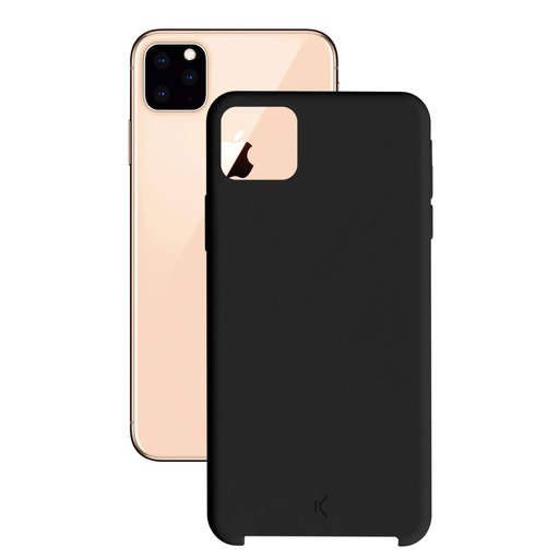 [000006516] Funda para iPhone 11 Pro Max, Semirrígida, Negro