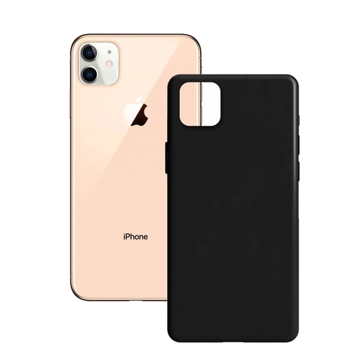 [000006526] Funda para iPhone 12 Mini, Rígida, Negro