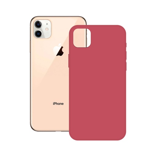 [000006528] Funda para iPhone 12 Mini, Semirrígida, Fucsia