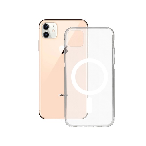 [000006530] Funda para iPhone 12 Mini, Flexible, compatible MagSafe, Transparente