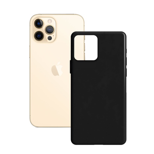 [000006546] Funda para iPhone 12 Pro Max, Rígida, Negro