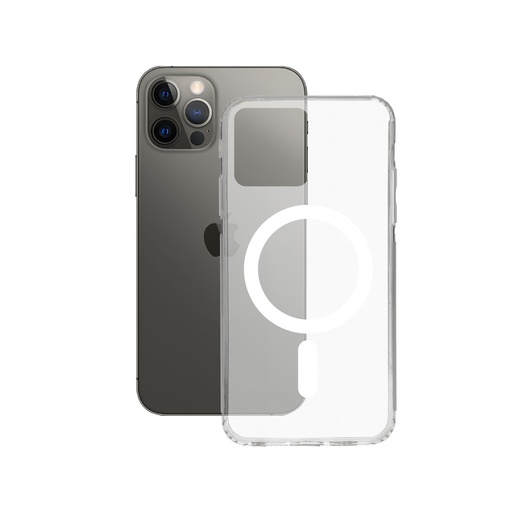 [000006552] Funda para iPhone 12 Pro Max compatible con MagCharge, Flexible, Transparente
