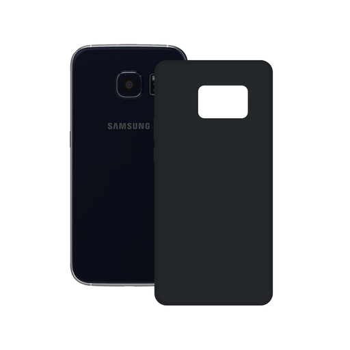 [000006647] Funda para Samsung Galaxy S6 EDGE, Rígida, Negro